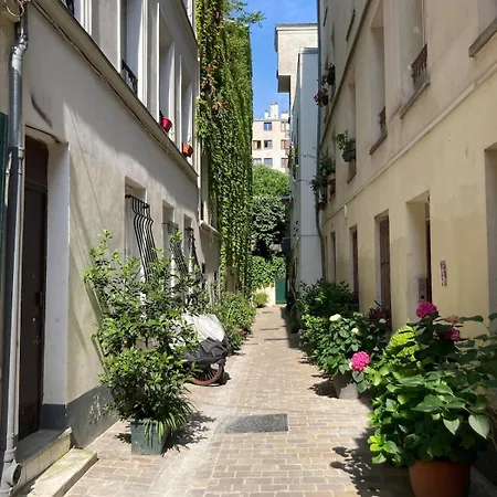شقة Large Flat In Montmartre With Terrace باريس